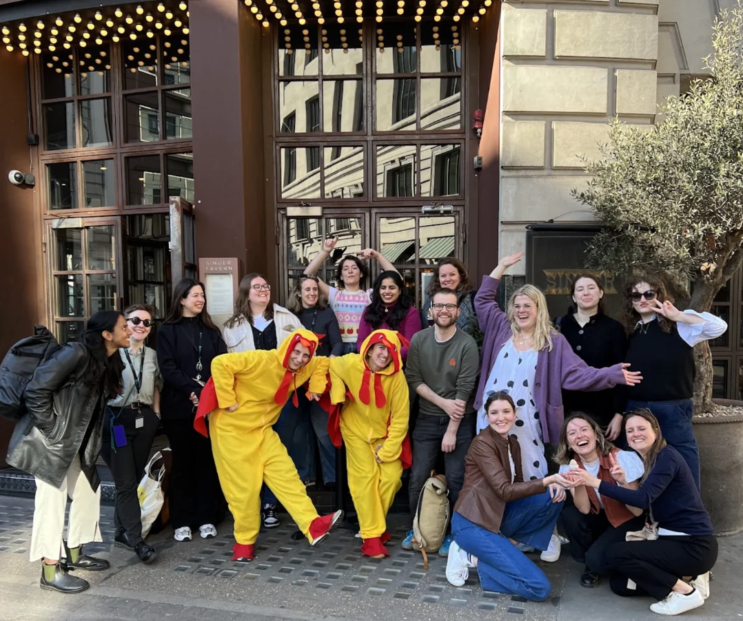 Corporate team building with Chicken Rush